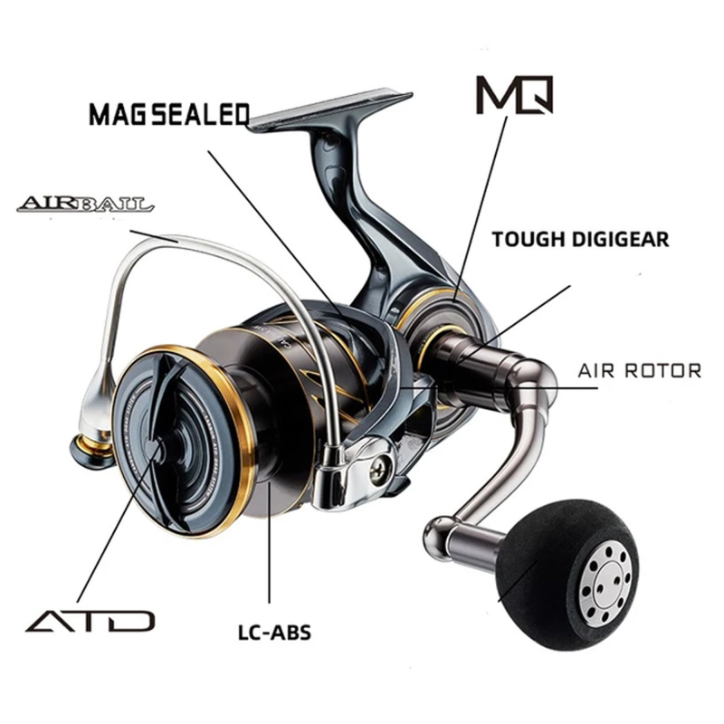 Daiwa Caldia 22 SW 6000 D H Makara - 5