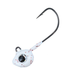 DAIWA GEKKABIJIN SW LIGHT JIG HEAD SS RED GLOW 0.5GR - 1