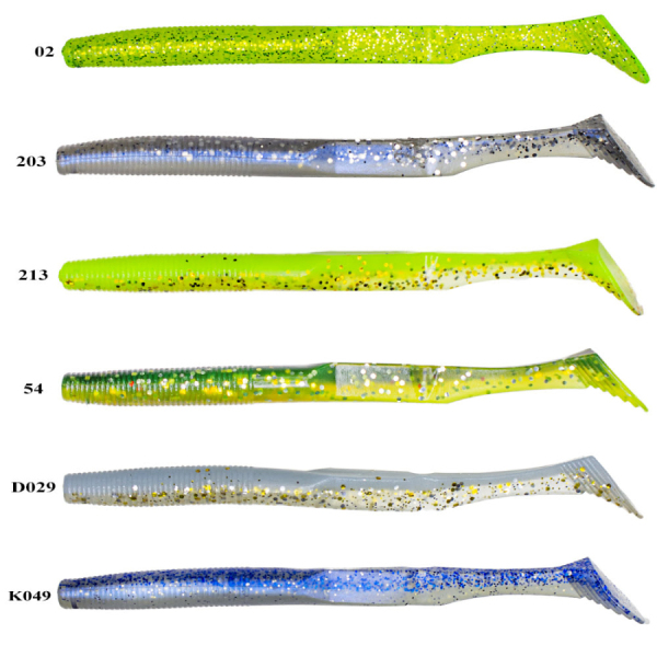 Remixon Wolf Tail Shad 12.5cm (5 Adet) - 1