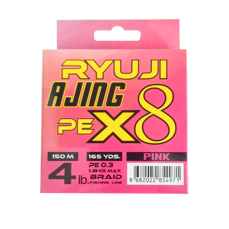 Ryuji Ajing X8 150m PE İp Misina - 1