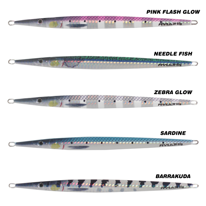 RYUJI GARFISH JIG 100GR, BARRAKUDA - 1