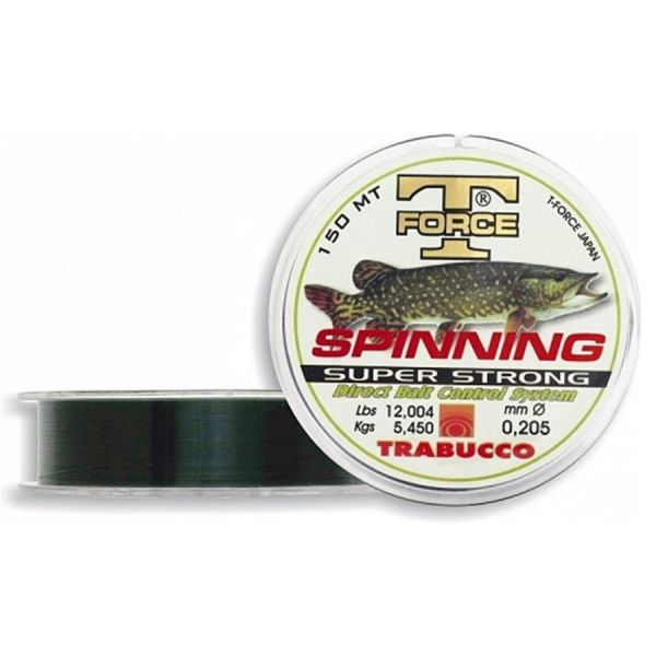 Trabucco T-Force Spinning Pike Serisi 150m Monofilament Misina - 1